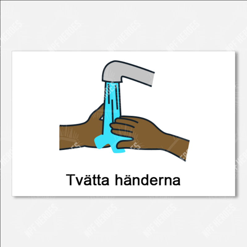Bildstödsbilder Hygien, 13x9cm - 21