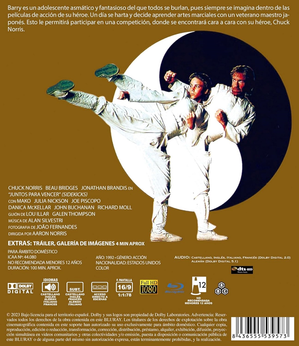 Sidekicks (ej svensk text) (Blu-ray) - 2