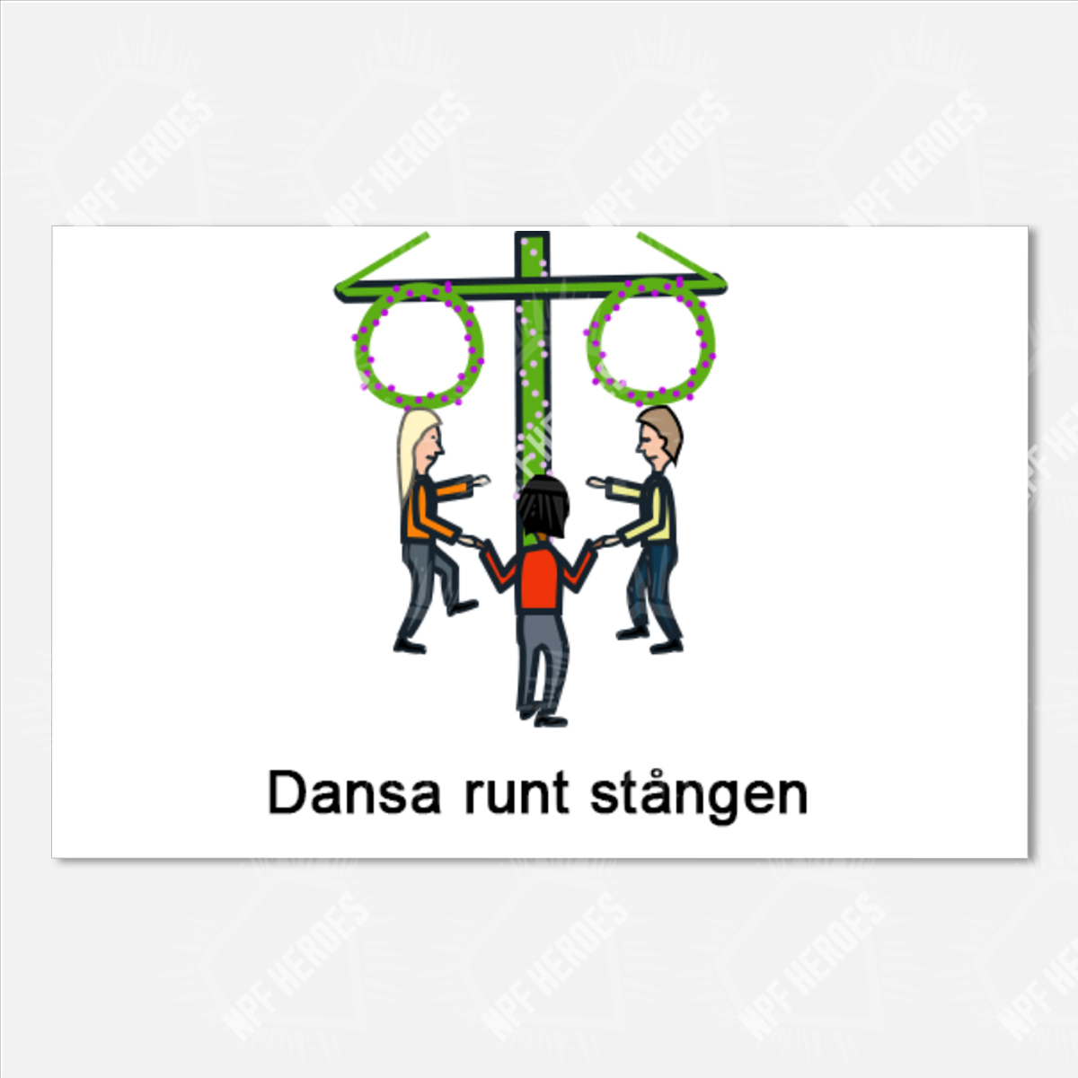 Bildstödsbilder Högtider och fest, 13x9 cm - 67