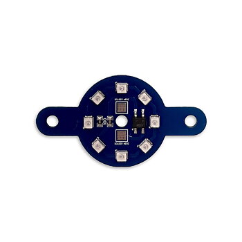 8-LED PCB Flasher Lamp Board - Blue - MOD