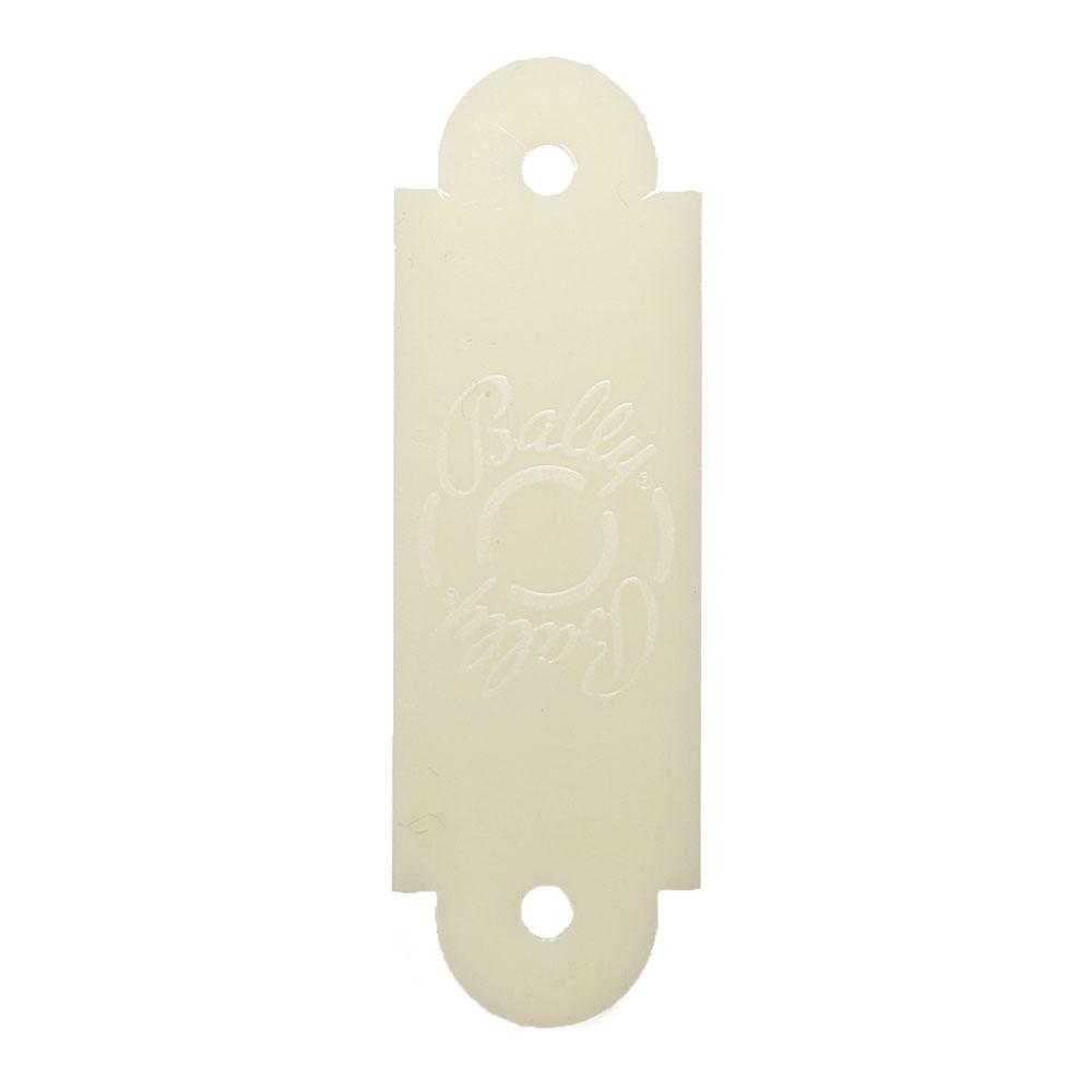 Bally White Logo 2-3/4" Lane Guide - 2