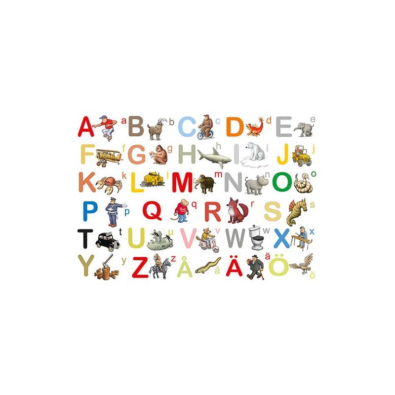 Postcard ABC Jan Lööf