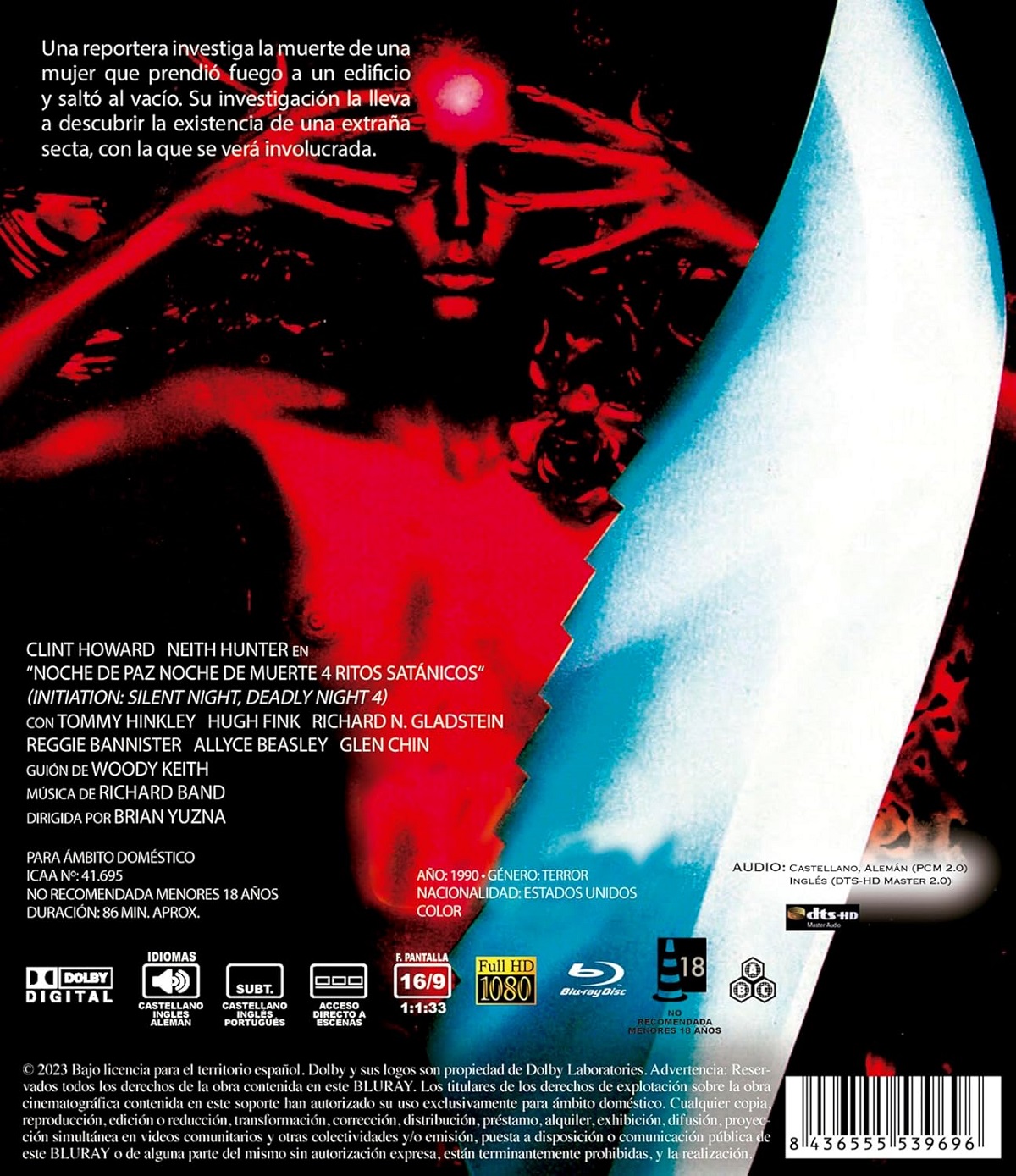 Silent Night, Deadly Night 4: Initation (ej svensk text) (Blu-ray) - 2