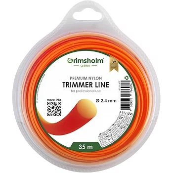 Trimmertråd 2,4mm 35mm rund