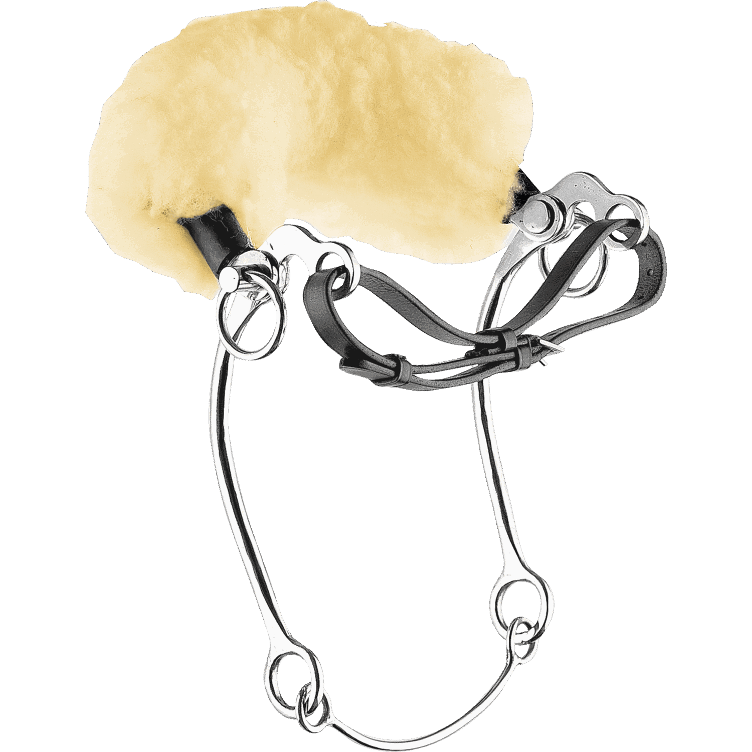 Sprenger Kombi-Hackamore med Lammull