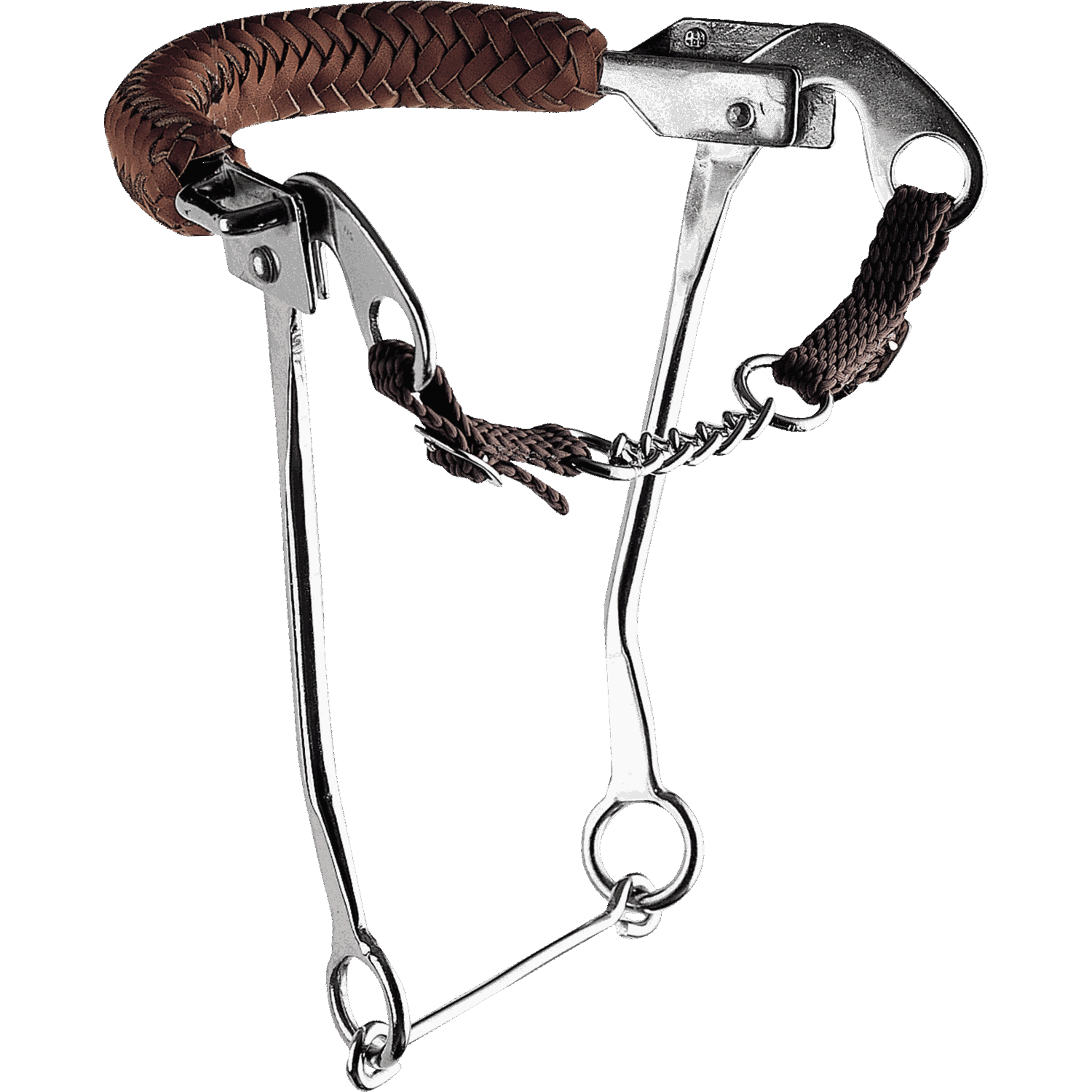 Sprenger Hackamore with Curb Chain - Brown