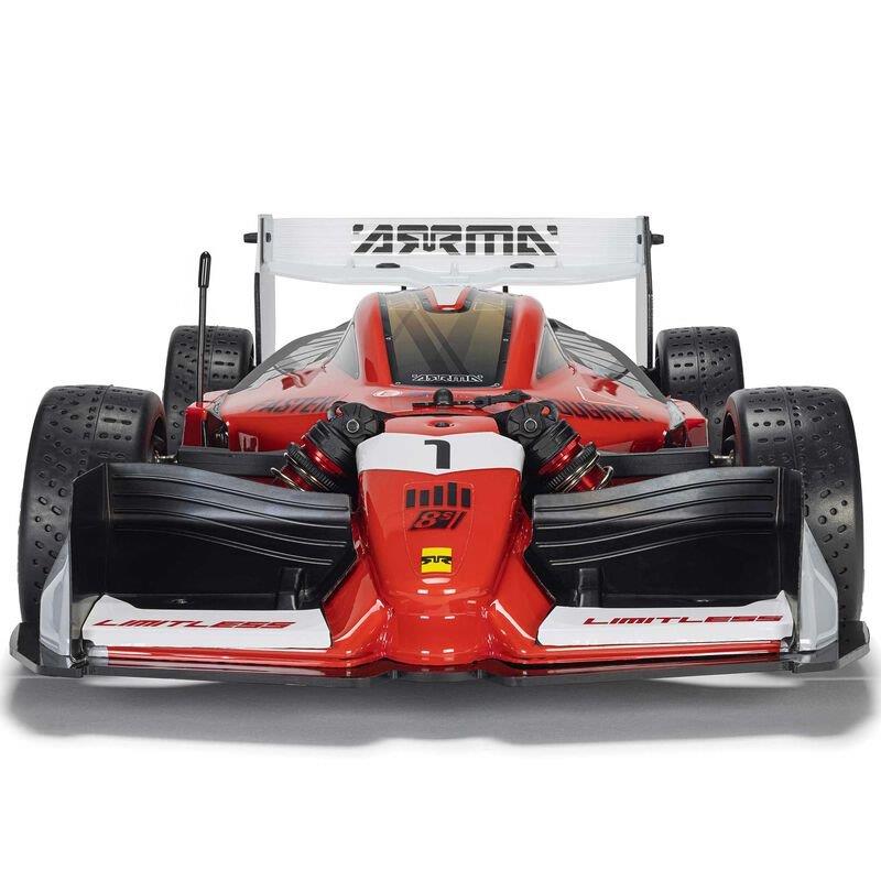 ARRMA 1/7 LIMITLESS 8S AVC 4X4 RTR Brushless Street Speed, Red/Black - 11