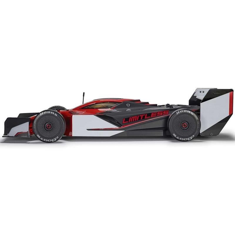 ARRMA 1/7 LIMITLESS 8S AVC 4X4 RTR Brushless Street Speed, Red/Black - 10