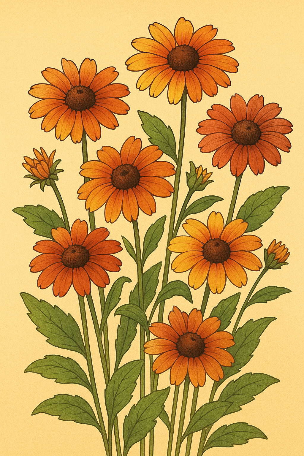 Rudbeckia hirta Sahara