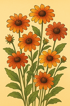 Rudbeckia hirta Sahara
