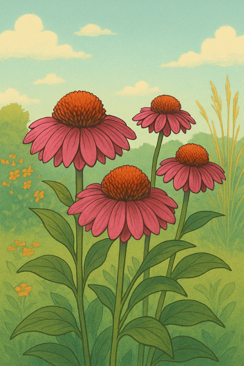 Echinacea/Rudbeckia purpurea Primadonna Deep Rose