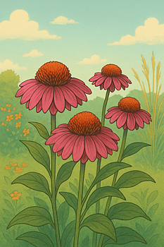 Echinacea/Rudbeckia purpurea Primadonna Deep Rose
