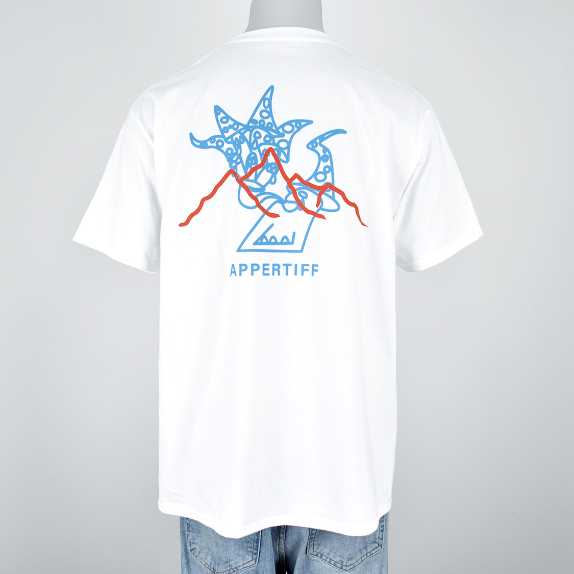 appertiff - Bakkå Horizon T-shirt White