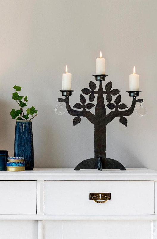 Helicon Candelabro - 3 velas - 2