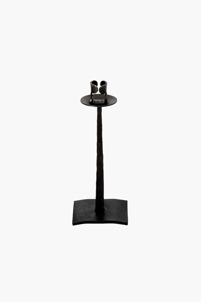 Bogen-Kerzenleuchter - Höhe 25 cm