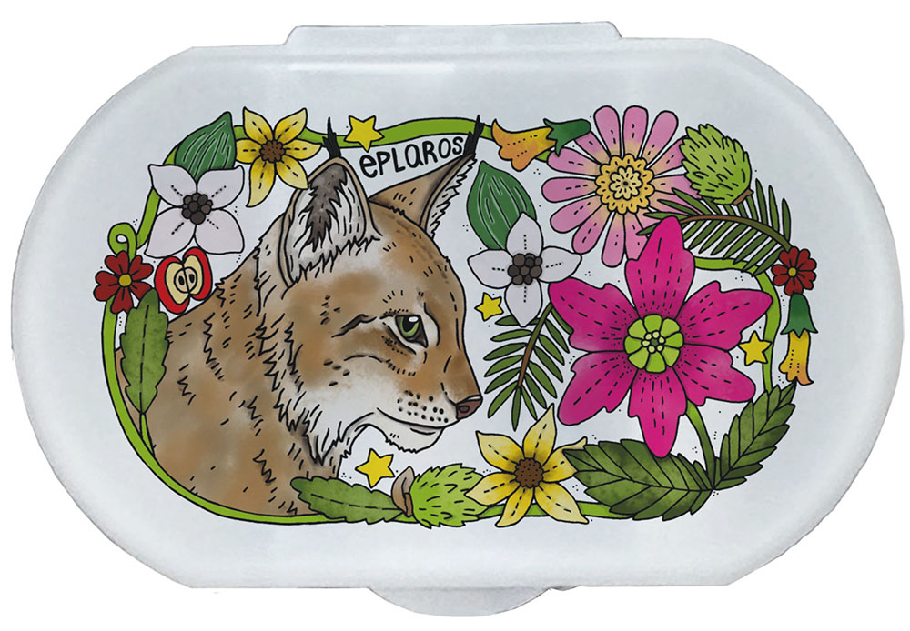 Liten pillerburk - Lodjur
