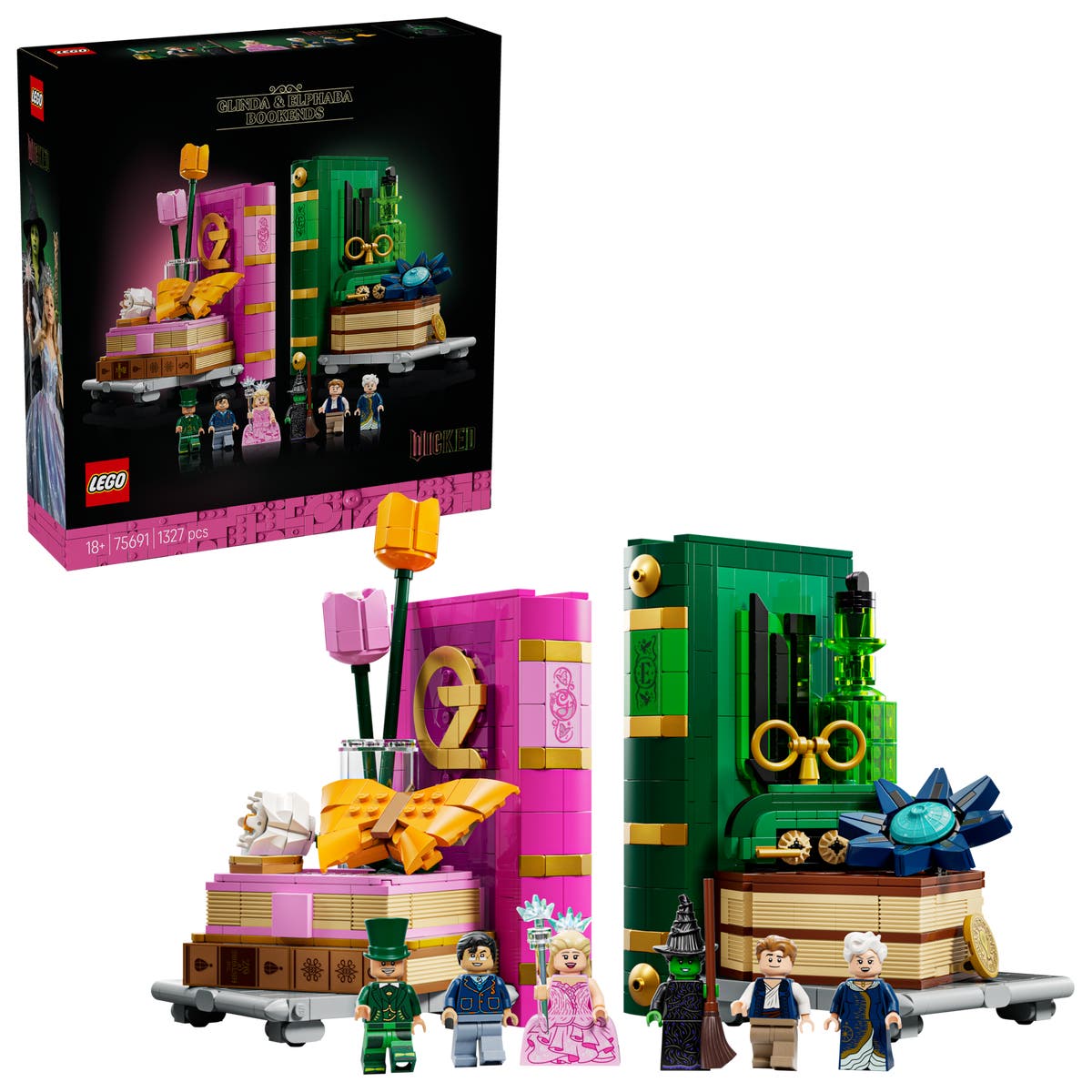 Glinda & Elphaba – Bokstöd - 75691