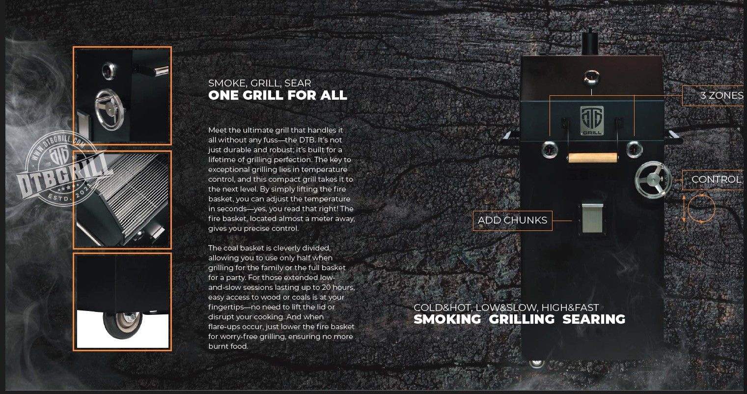 DTB Grill/Smoker - 10