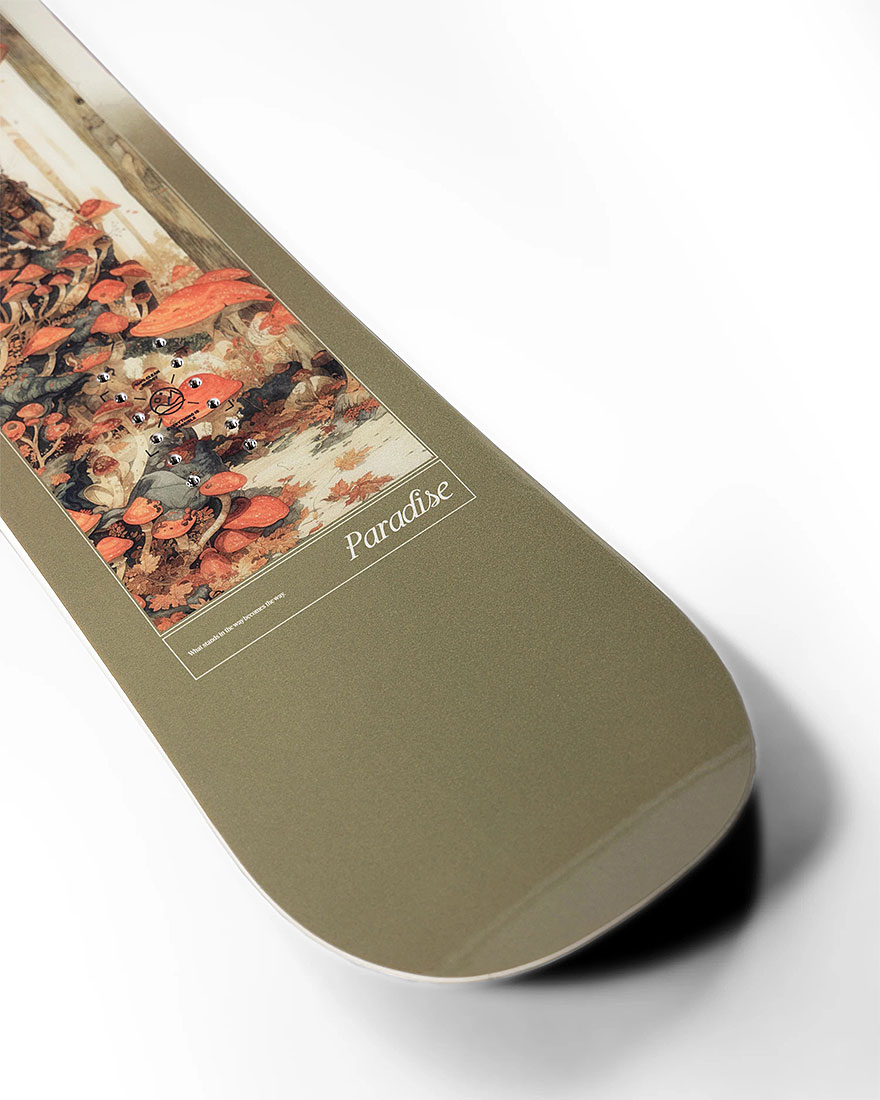 Capita Snowboard Set - Paradise 145 + Union Juliet Sand Pink M