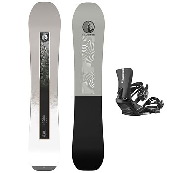 Salomon Snowboard Set - Sight 158W + Rhythm Black L