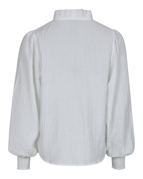 Blus Shina med volang offwhite - 2