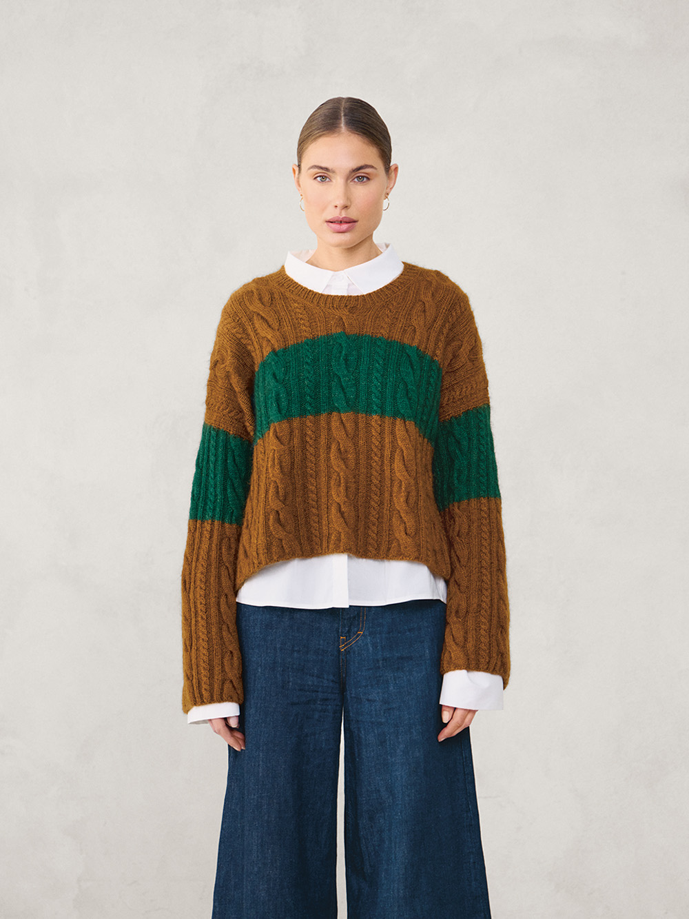 Sandnes Brady Sweater 2507_01 (28 m mönster st 3,5) - 2