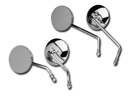 Backspegel,Rund 4",Höger,Kort,Chr