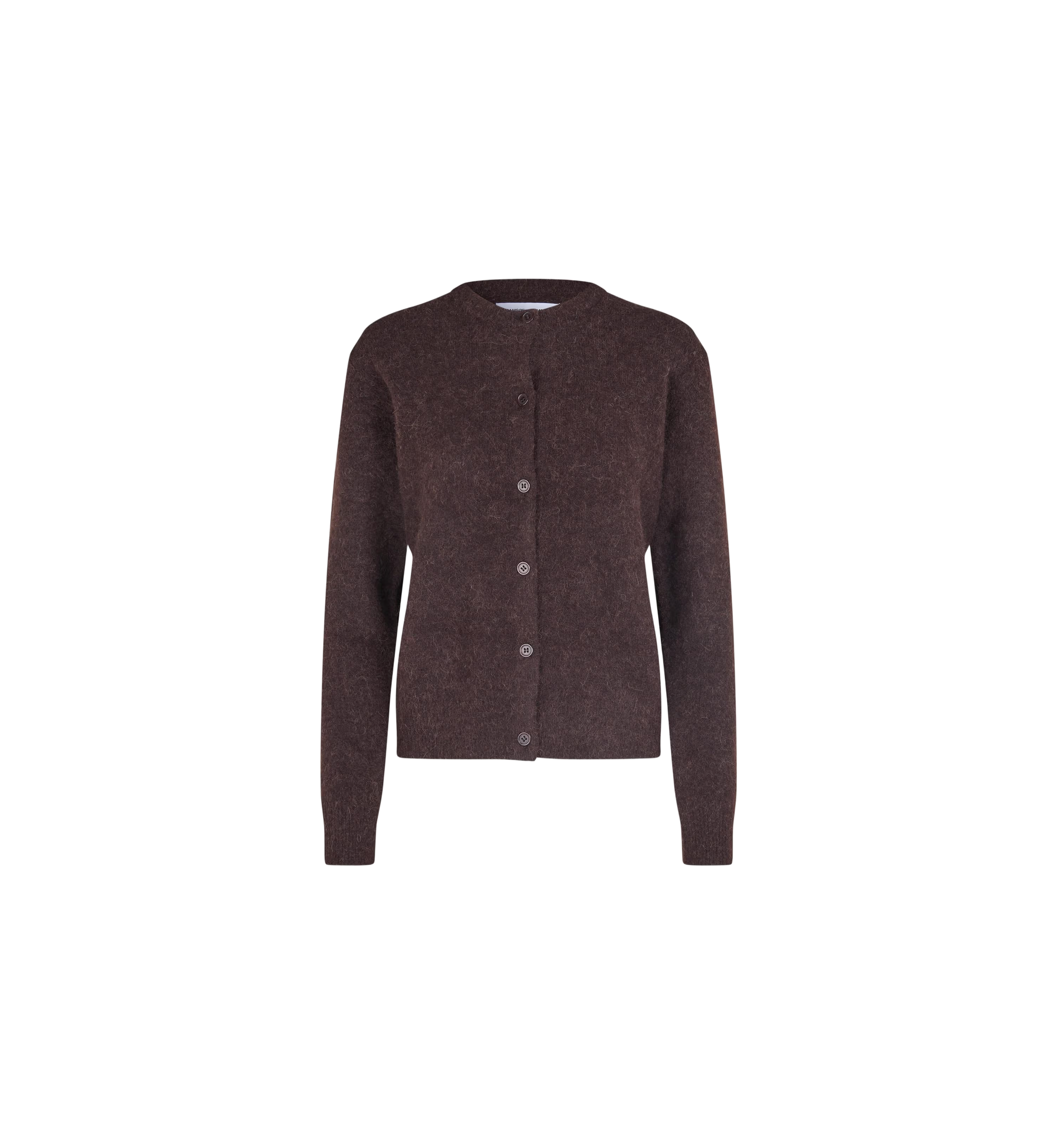 Samsoe Samsoe Nor Short Cardigan Coffee