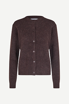 Samsoe Samsoe Nor Short Cardigan Coffee