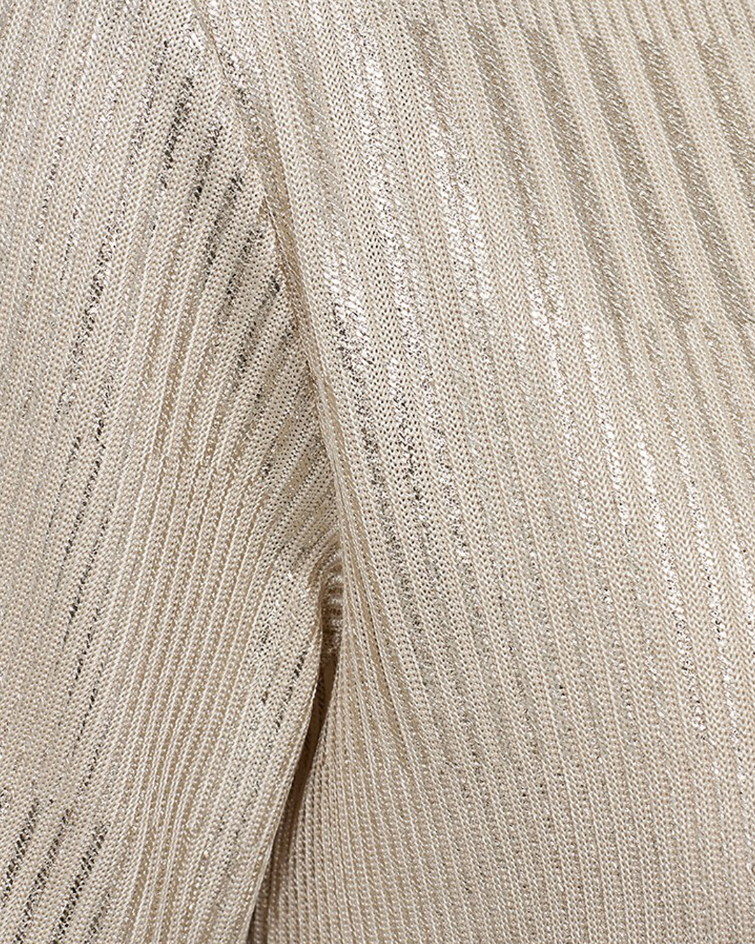 Topp Matter kort ärm glitterränder ljussand - 3