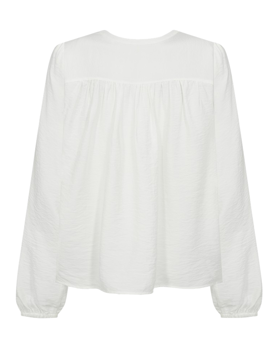 Blus Renee v-ringad offwhite - 3