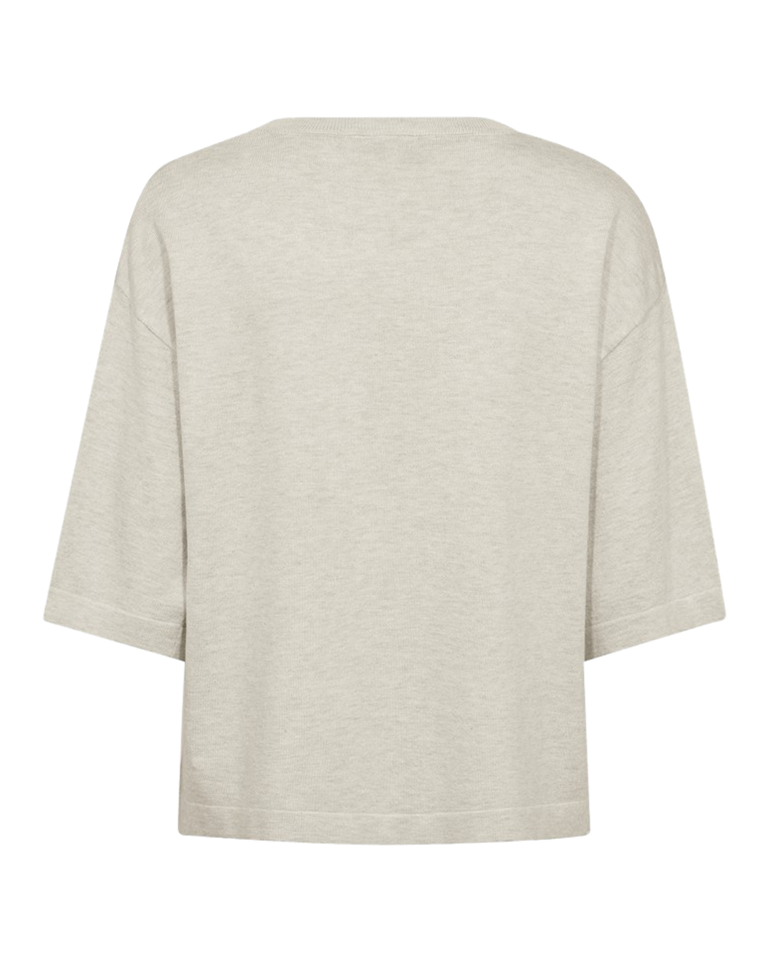 Jumper Conny finstickad sand melerad - 2