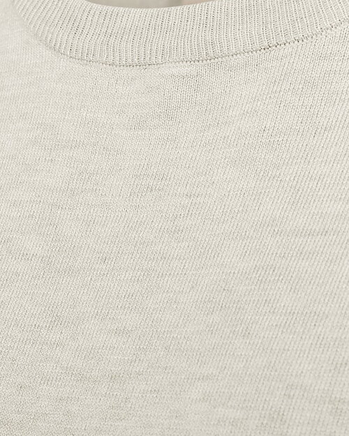 Jumper Conny finstickad sand melerad - 3