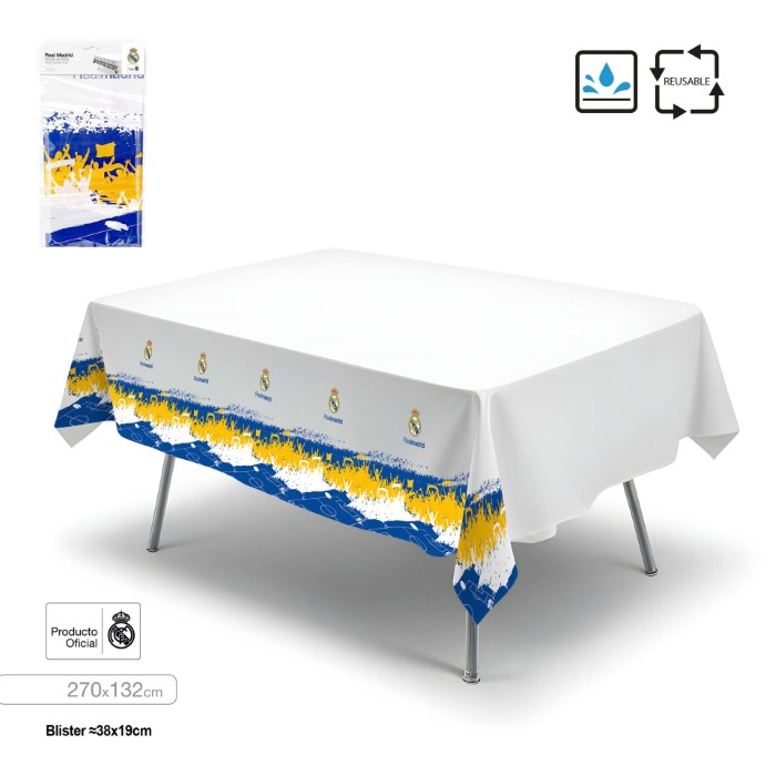Real Madrid Bordsduk 270x132cm
