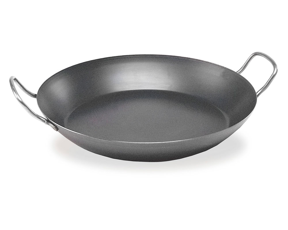 Paella panna i stål 42cm