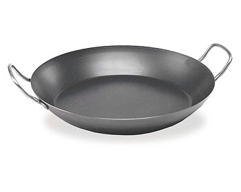 Paella panna i stål 42cm