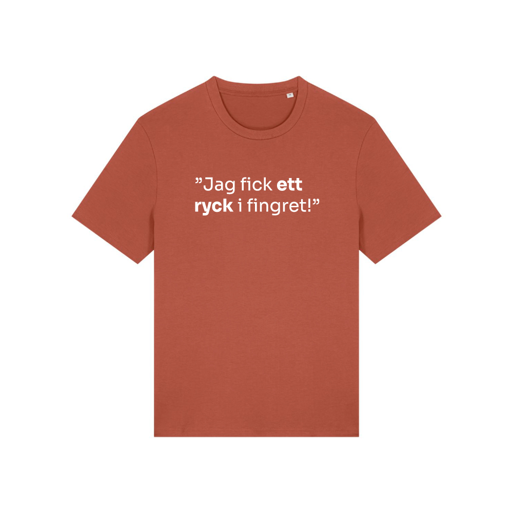 ”Jag fick ett ryck i fingret!”