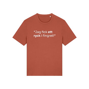 ”Jag fick ett ryck i fingret!”