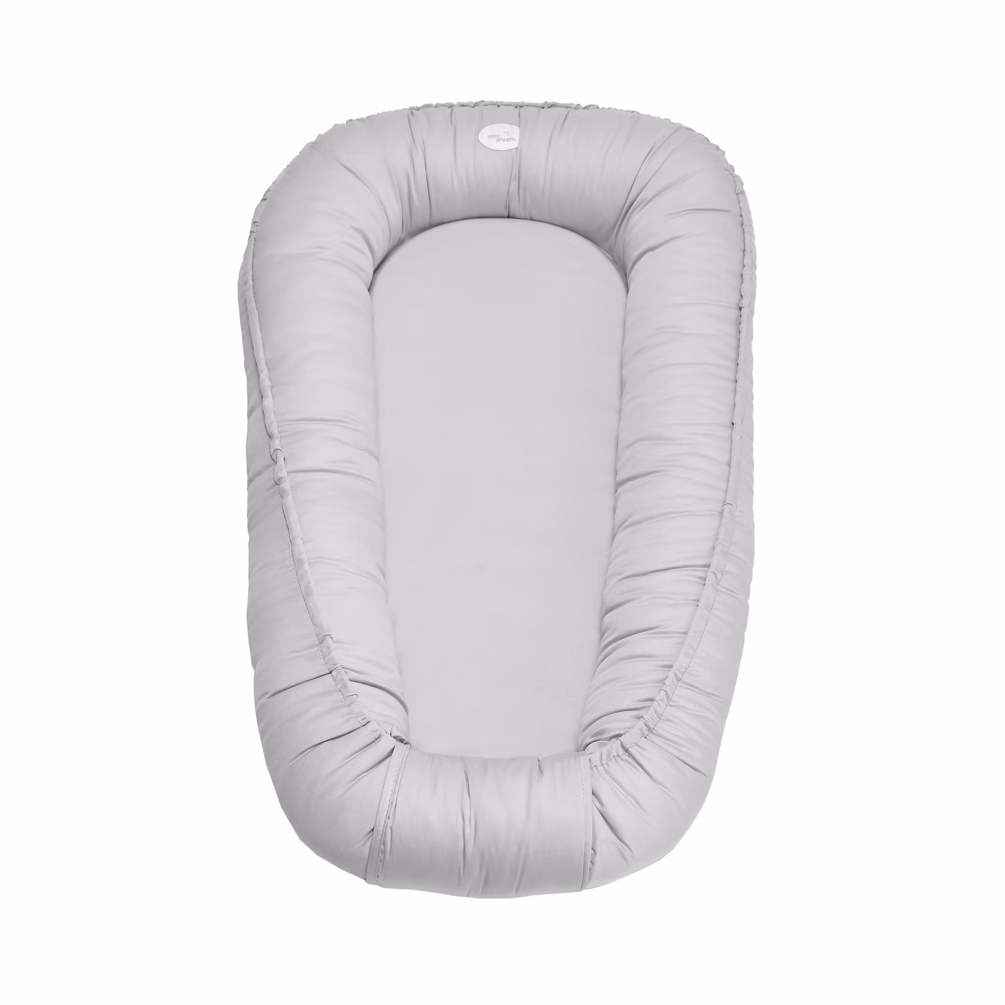 Mini Dreams Babynest Cosy - Ljusgrå