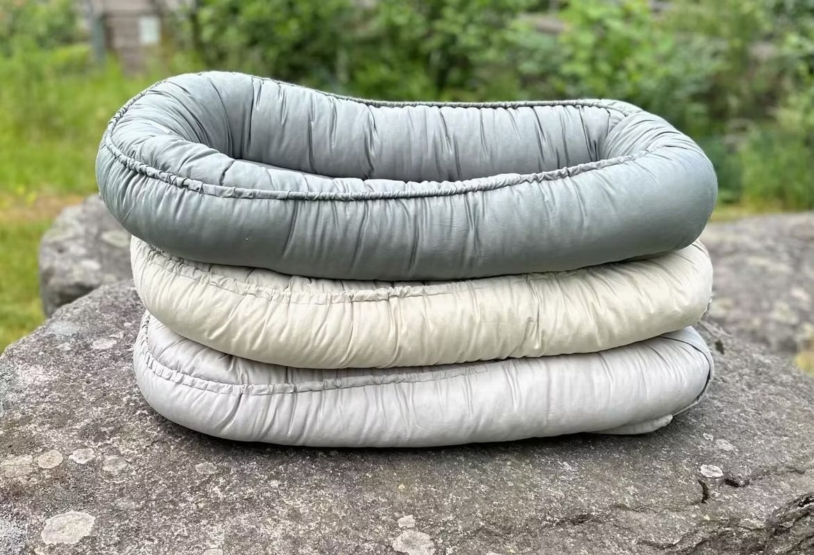 Mini Dreams Babynest Cosy - Ljusgrå - 2