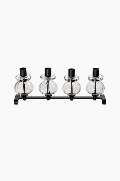 Adventslysestake SH 338, klart glass