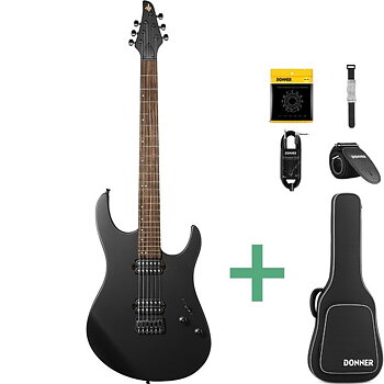 Donner DMT-100 W Elgitarr Black