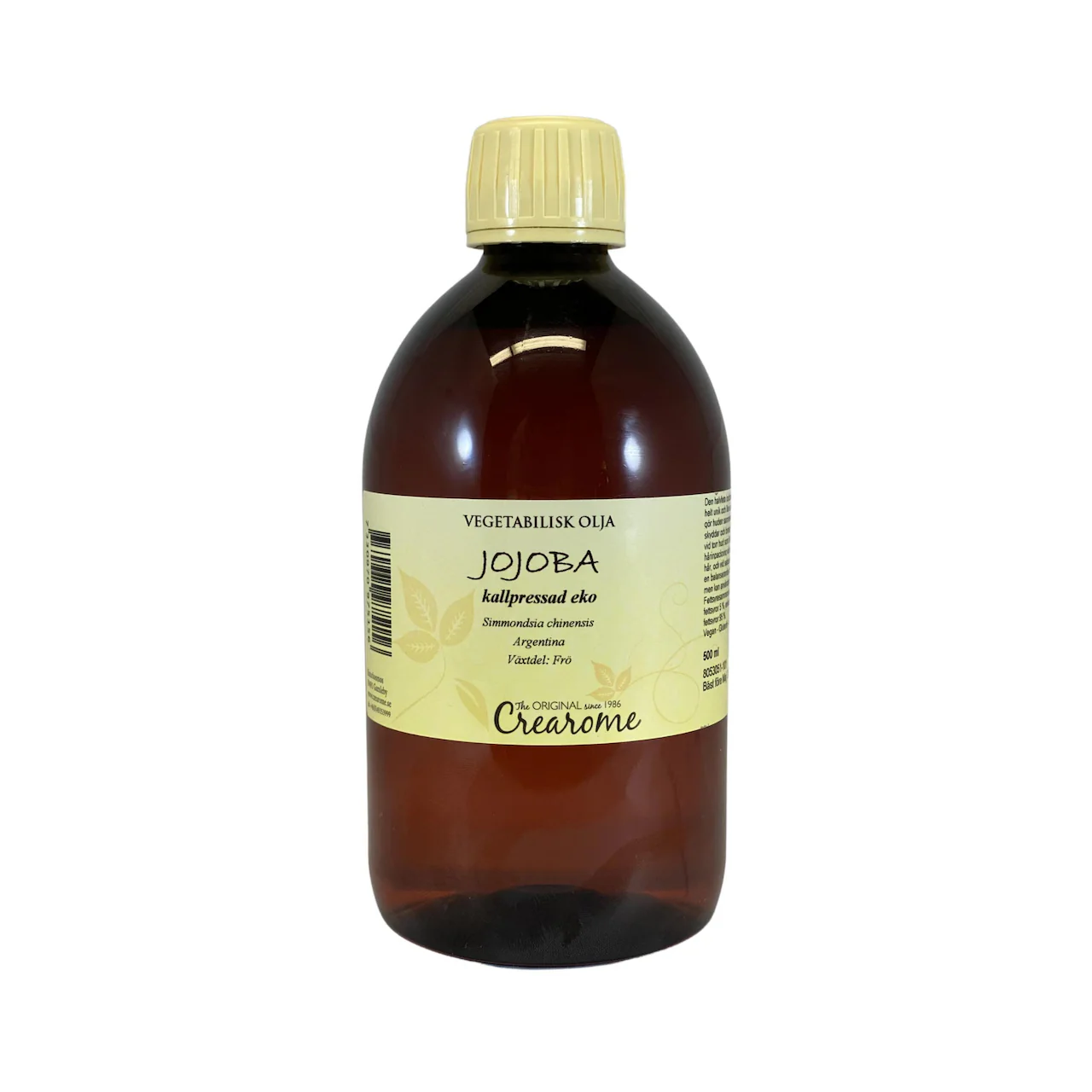 Jojobaolja Kallpressad Eko. 500ml Crearome