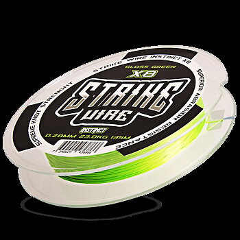 BFT STRIKE WIRE INSTINCT BRAID X8 135M GLOSS GREEN