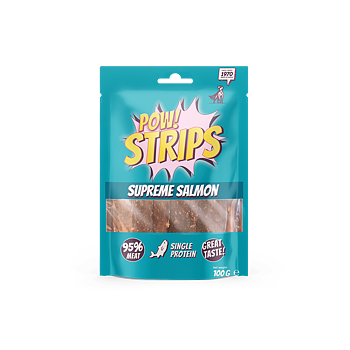 POW Strips Supreme Salmon 100g