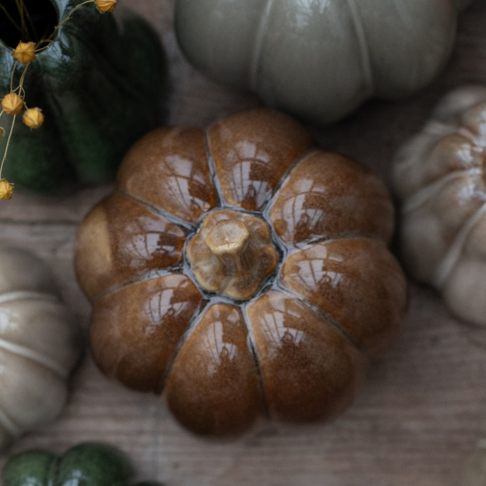 Pumpa Brun - Stor