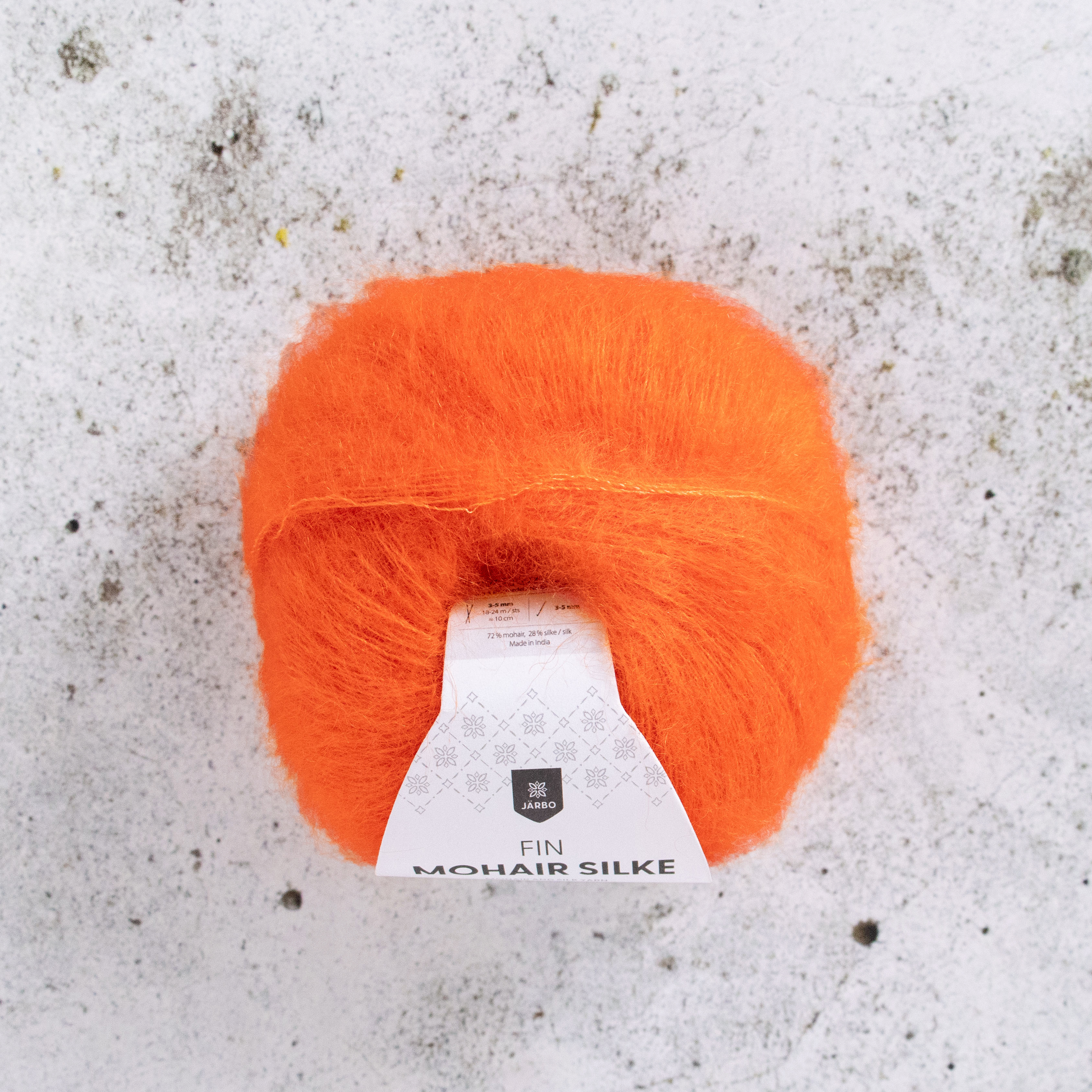 Fin Mohair Silke 25g Solar Flare 37
