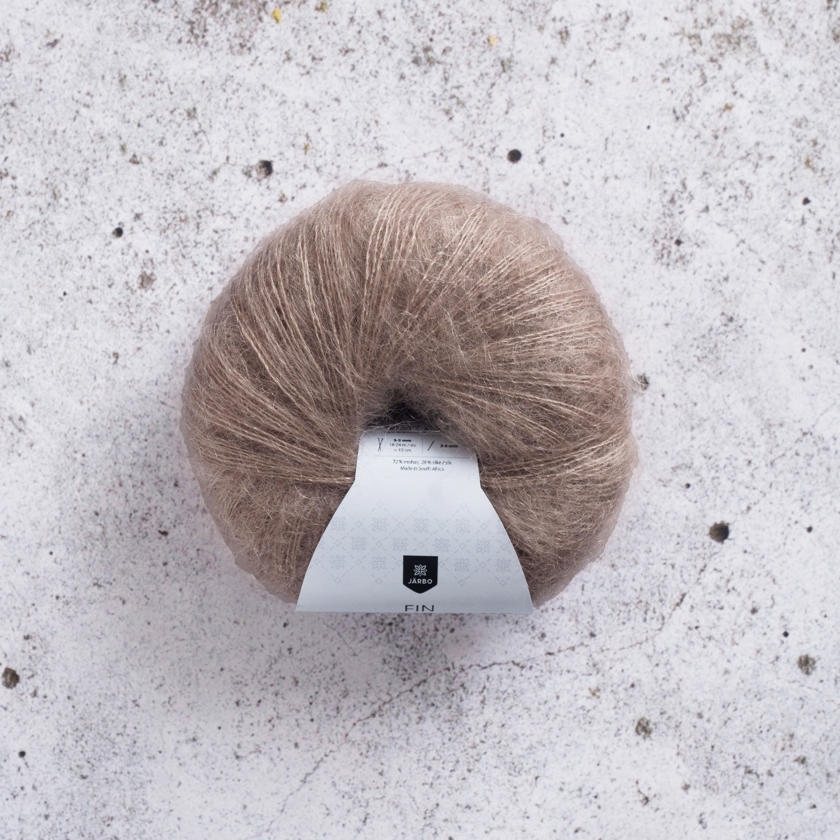 Fin Mohair Silke 25g Almondine 24