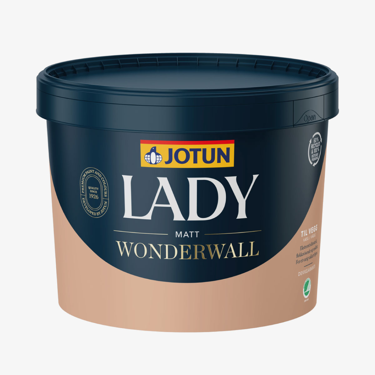 LADY JOTUN PINK AMBIANCE, välj färgtyp - 5