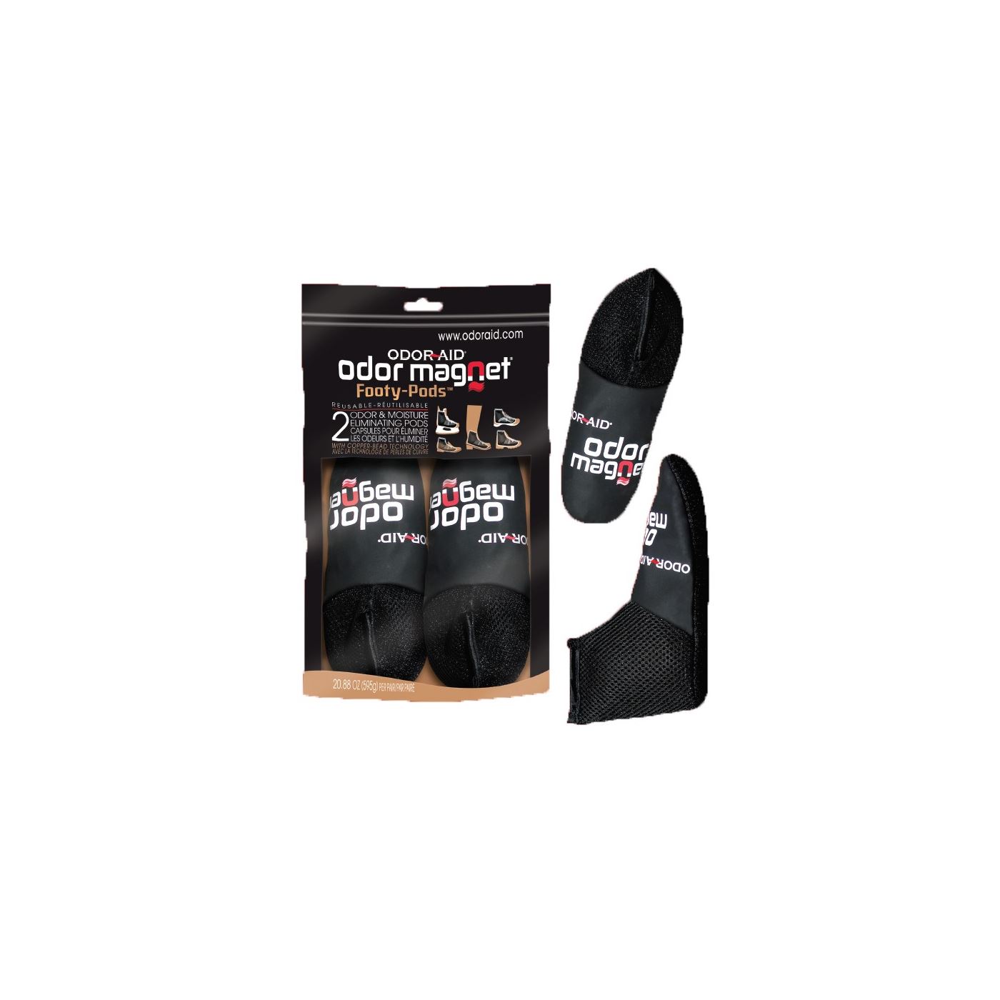 ODOR MAGNET FOOTY PODS (SKATES) - 2